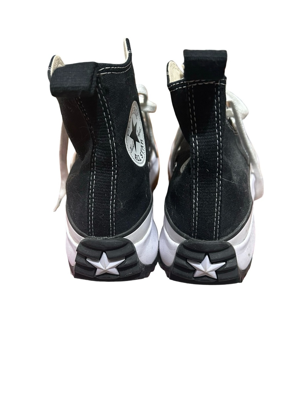 Converse Black and White High-Top Women's Sneakers